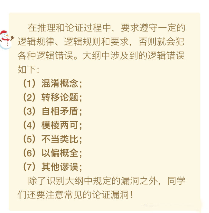 決勝MBA邏輯考點（九）：漏洞識別 評價論證